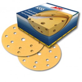 50 disques abrasif sur velcro grain 80 format 150mm 14+1 trous